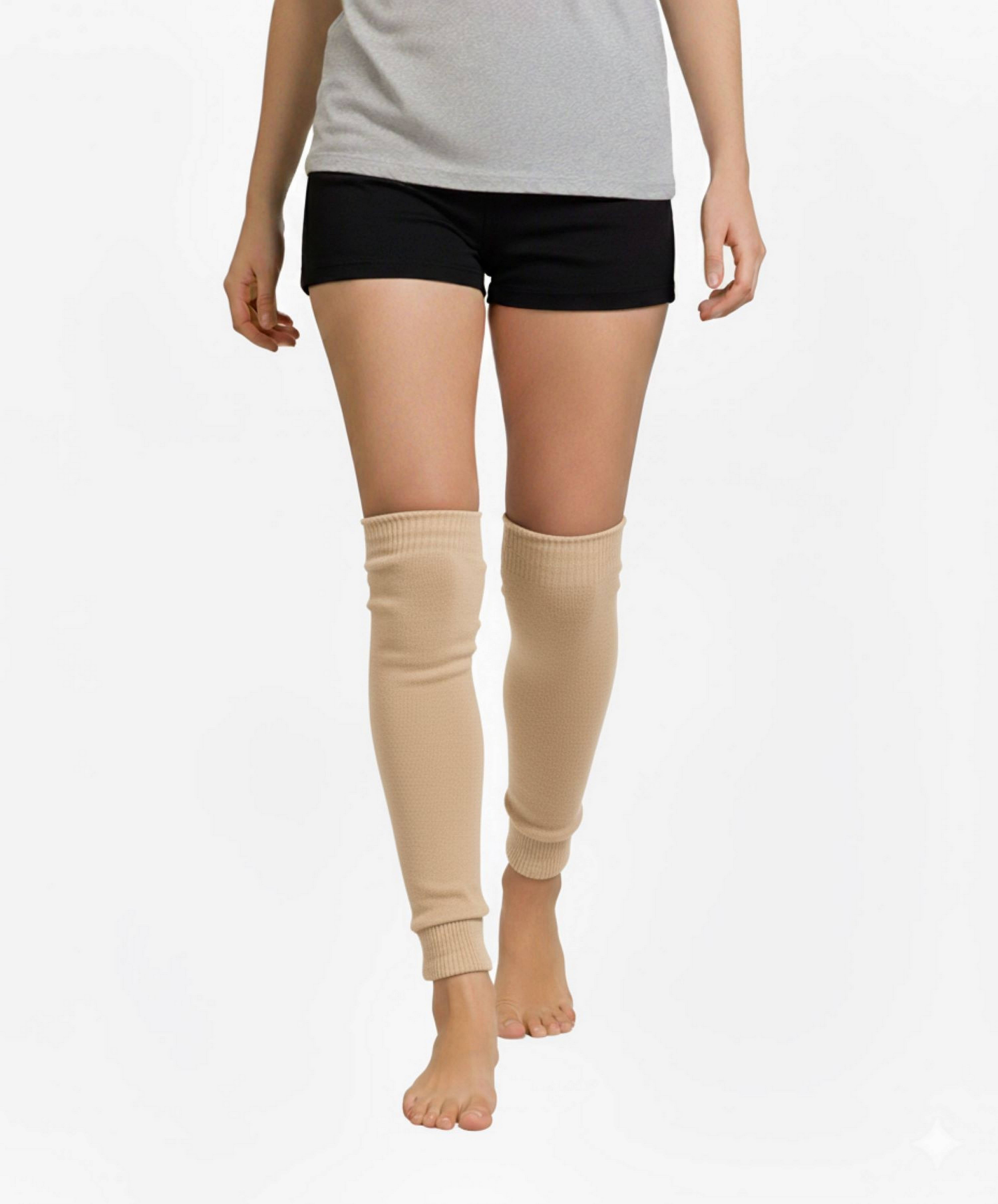 Infispace Pack of 1 Unisex Woollen Leg Warmer ( Beige ) Infispace Pack of 1 Unisex Woollen Leg Warmer ( Beige )
