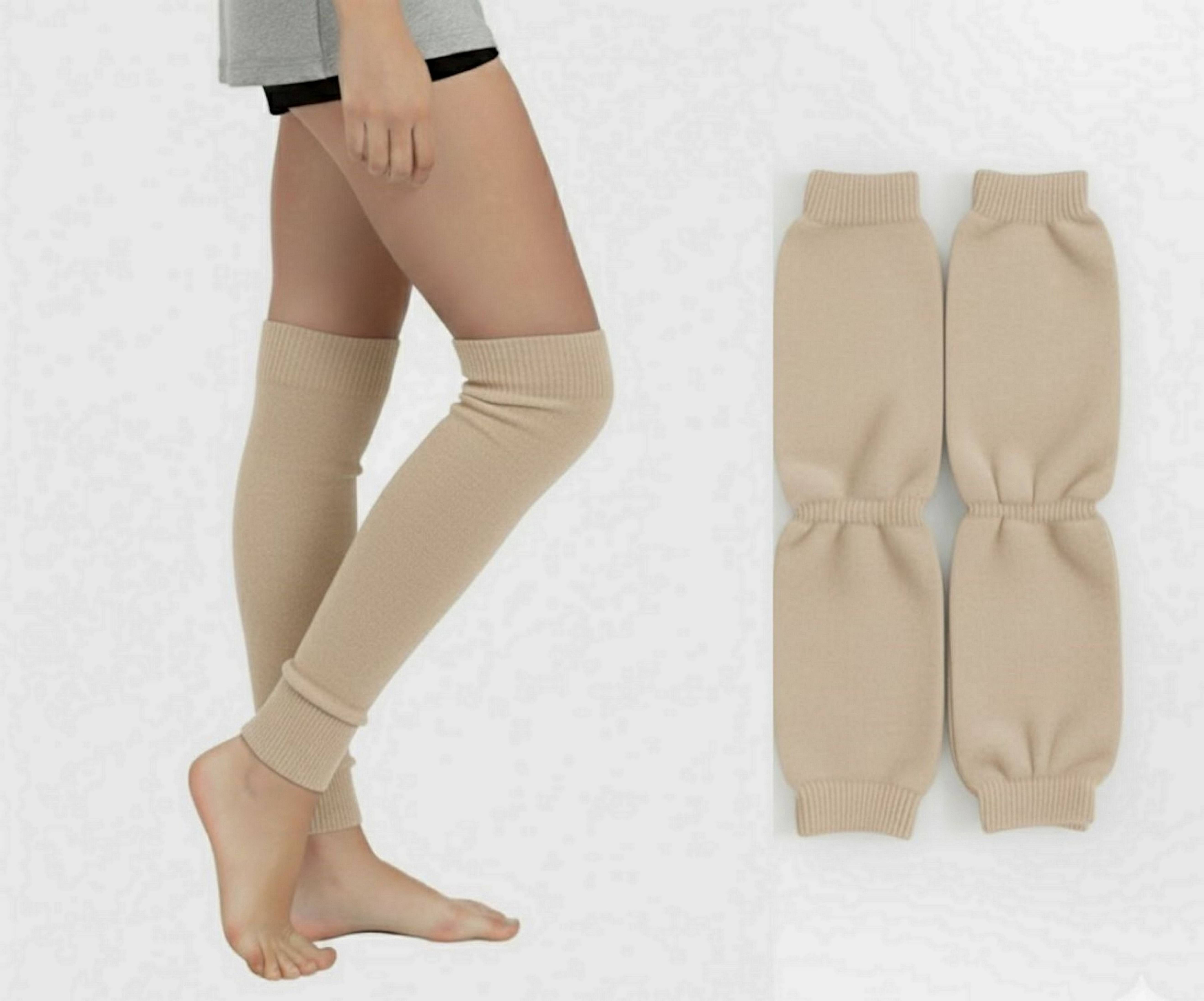 Infispace Pack of 1 Unisex Woollen Leg Warmer ( Beige ) Infispace Pack of 1 Unisex Woollen Leg Warmer ( Beige )