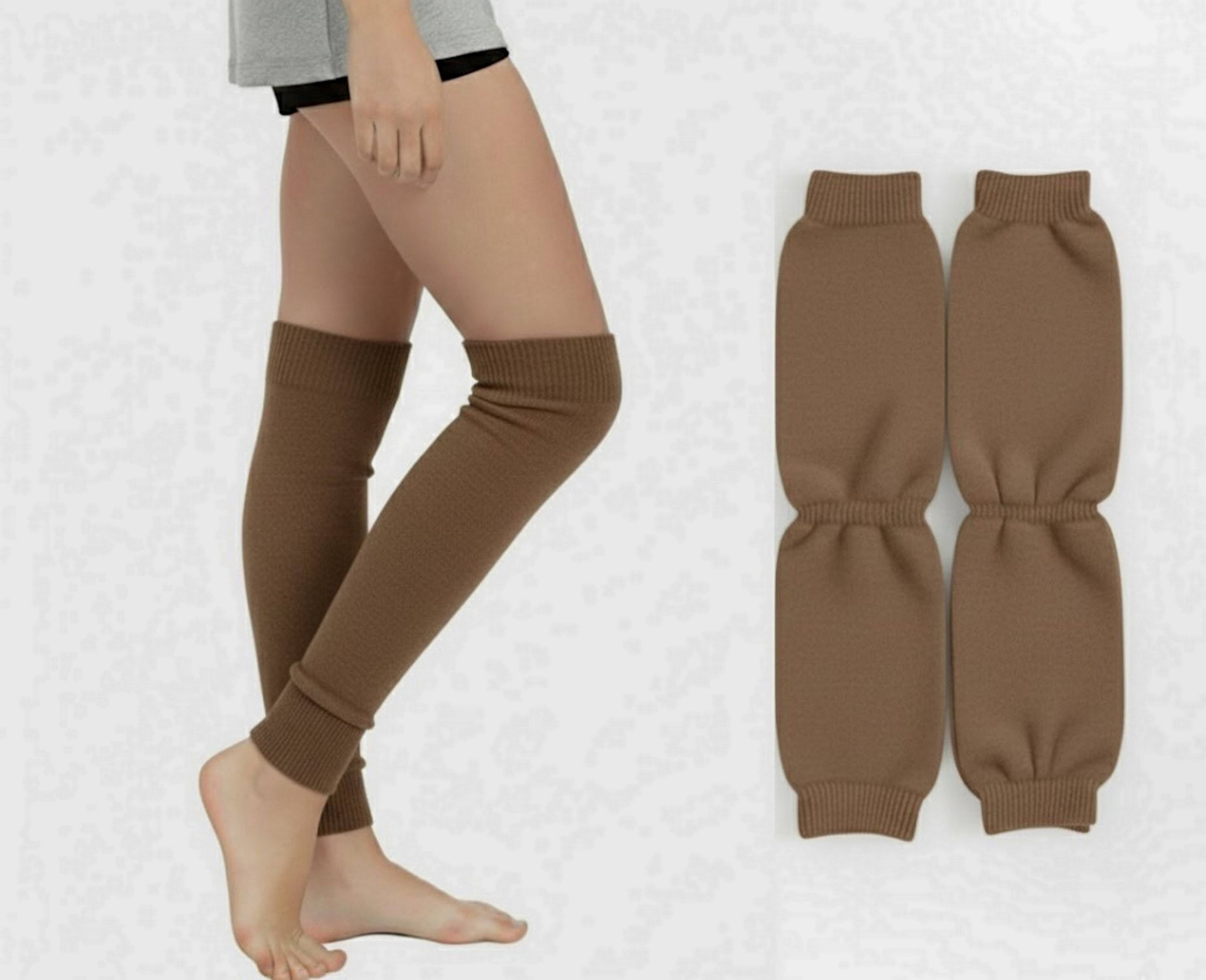 Infispace Pack of 1 Unisex Woollen Leg Warmer ( Brown ) Infispace Pack of 1 Unisex Woollen Leg Warmer ( Brown )