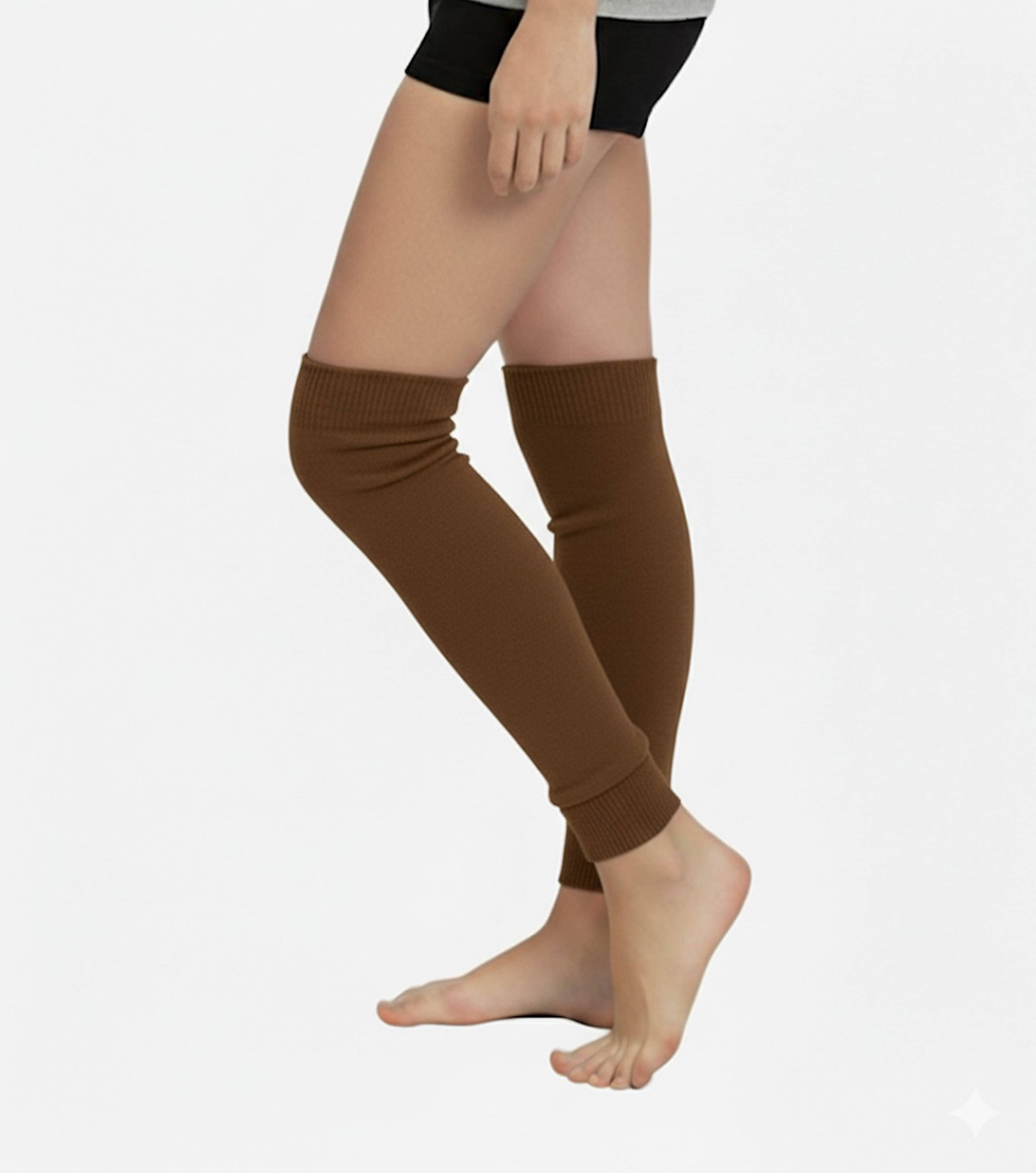 Infispace Pack of 1 Unisex Woollen Leg Warmer ( Brown ) Infispace Pack of 1 Unisex Woollen Leg Warmer ( Brown )