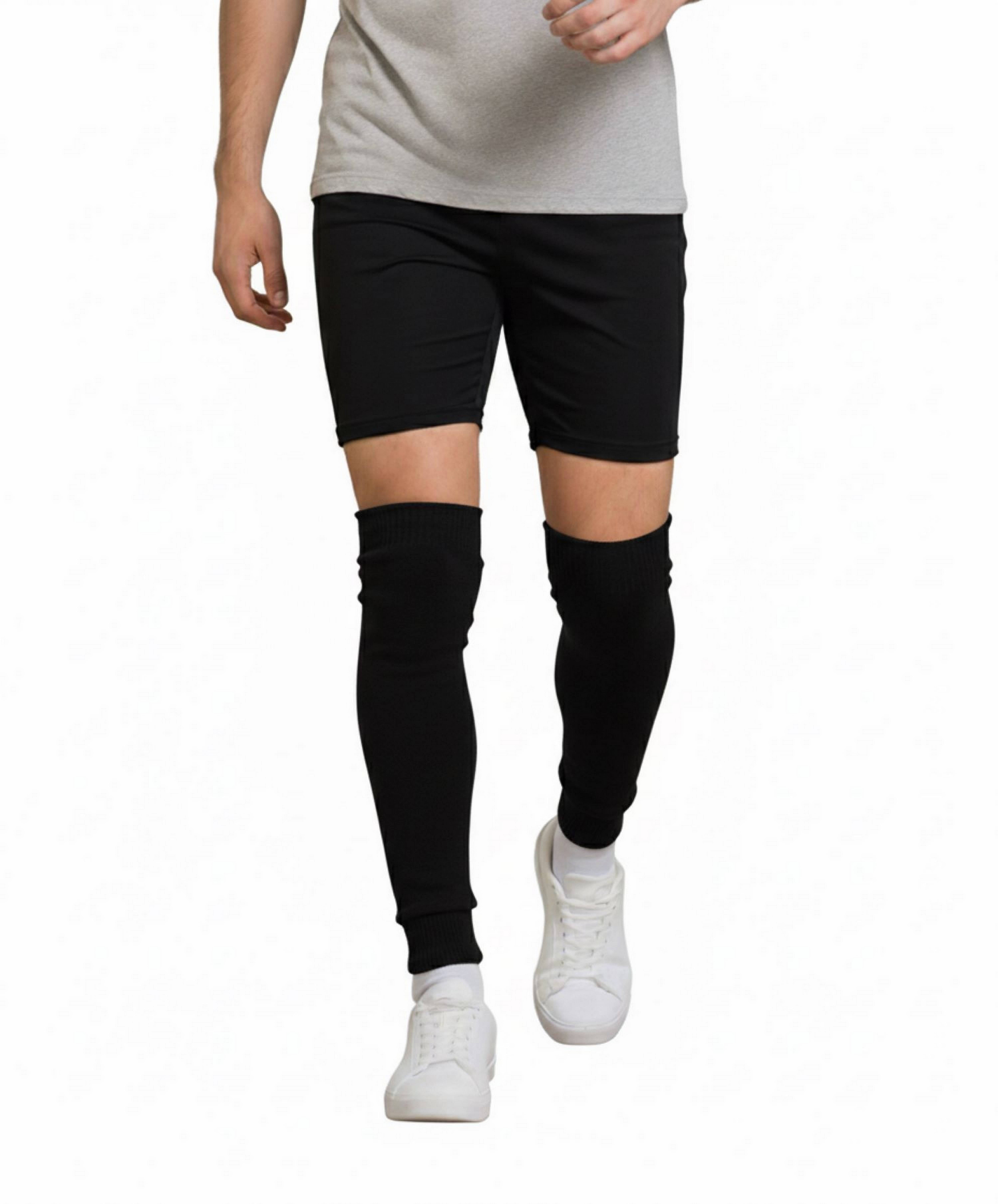 Infispace Pack of 1 Unisex Woollen Leg Warmer ( Black ) Infispace Pack of 1 Unisex Woollen Leg Warmer ( Black )