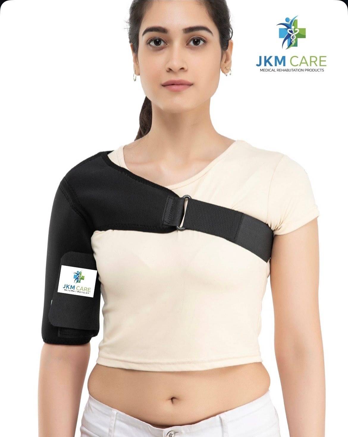     			JKM Care Black Shoulder Support ( Pack of 1 )