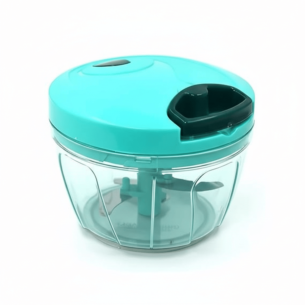 LovioStore Manual Vegetable Chopper for Kitchen | Hand Pull Food Chopper with 3 Stainless Steel Blades & 1 Mixer LovioStore Manual Vegetable Chopper for Kitchen | Hand Pull Food Chopper with 3 Stainless Steel Blades & 1 Mixer