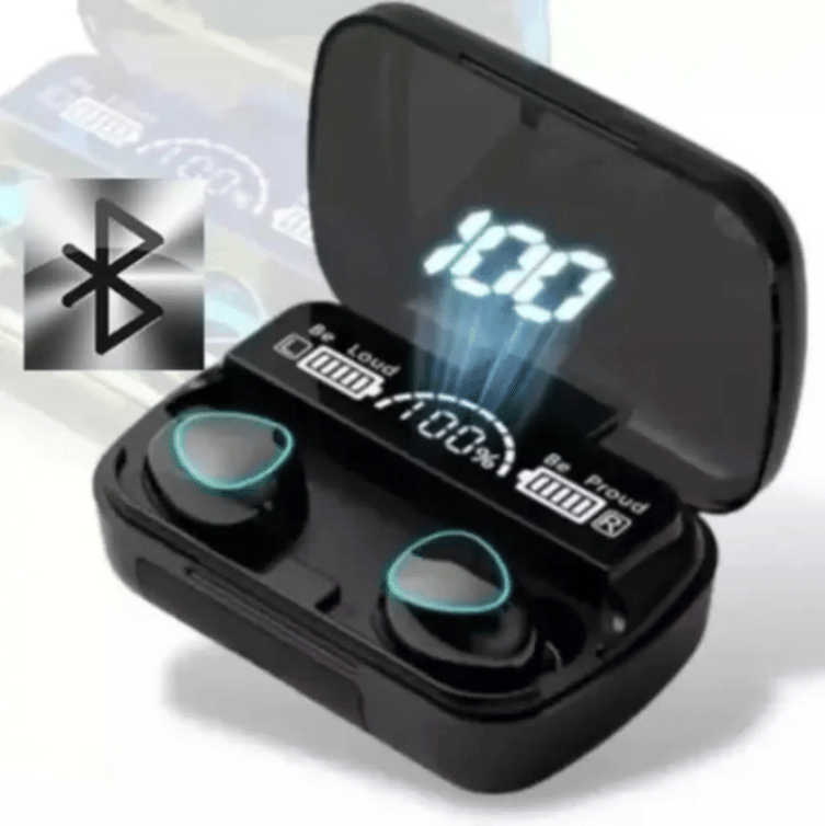 M10 POWER Bluetooth True Wireless (TWS) In Ear 30 Hours Playback Fast charging IPX4(Splash & Sweat Proof) Black M10 POWER Bluetooth True Wireless (TWS) In Ear 30 Hours Playback Fast charging IPX4(Splash & Sweat Proof) Black