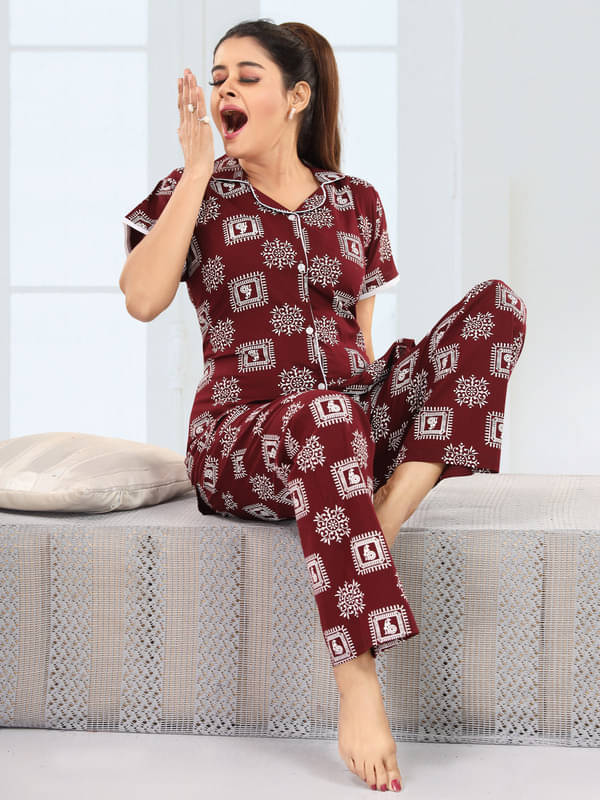 Nighty king Cotton Blend Solid Women Regular Nighty ( Multicolor 1 ) Nighty king Cotton Blend Solid Women Regular Nighty ( Multicolor 1 )