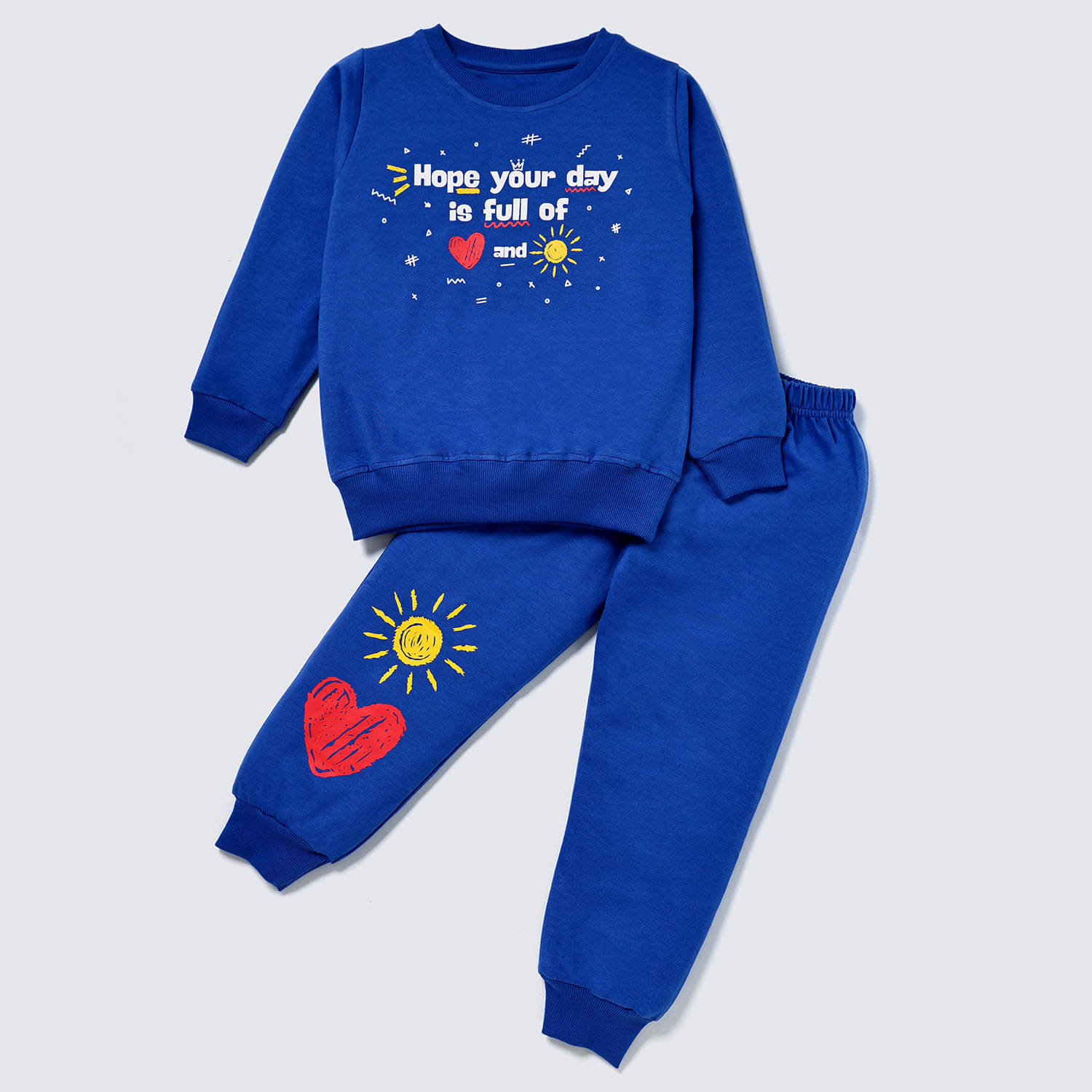 Nite Flite Pack of 1 Boys 100% Cotton Tshirt & Pajama Set ( Blue ) Nite Flite Pack of 1 Boys 100% Cotton Tshirt & Pajama Set ( Blue )