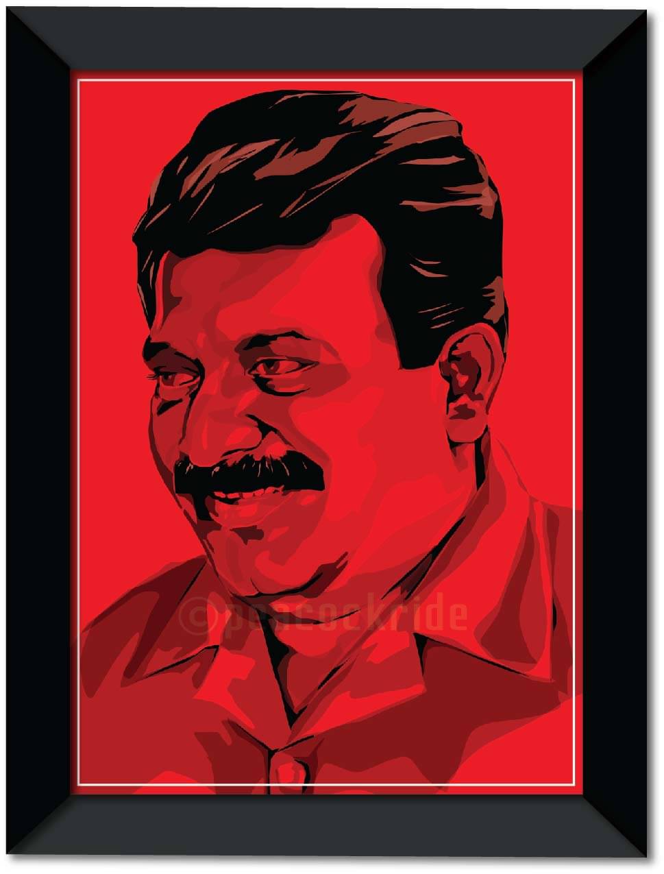 PEACOCKRIDE Plastic Table Top & Wall hanging Multicolour Single Photo Frame No. of Pieces- 1 PEACOCKRIDE Plastic Table Top & Wall hanging Multicolour Single Photo Frame No. of Pieces- 1