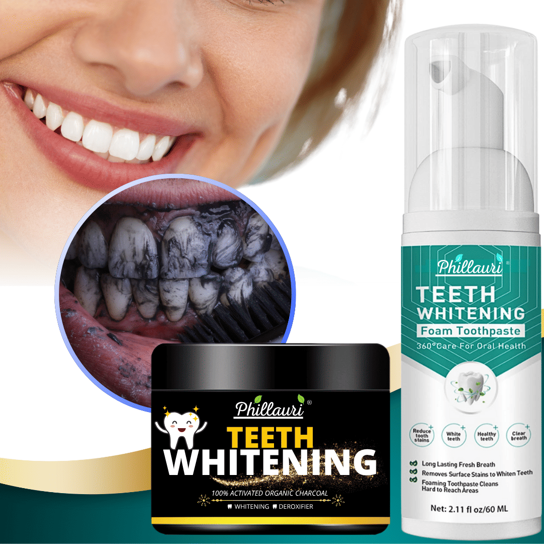Phillauri Mouthwash Spray Teeth Foam & Charcoal Powder 110 g Phillauri Mouthwash Spray Teeth Foam & Charcoal Powder 110 g