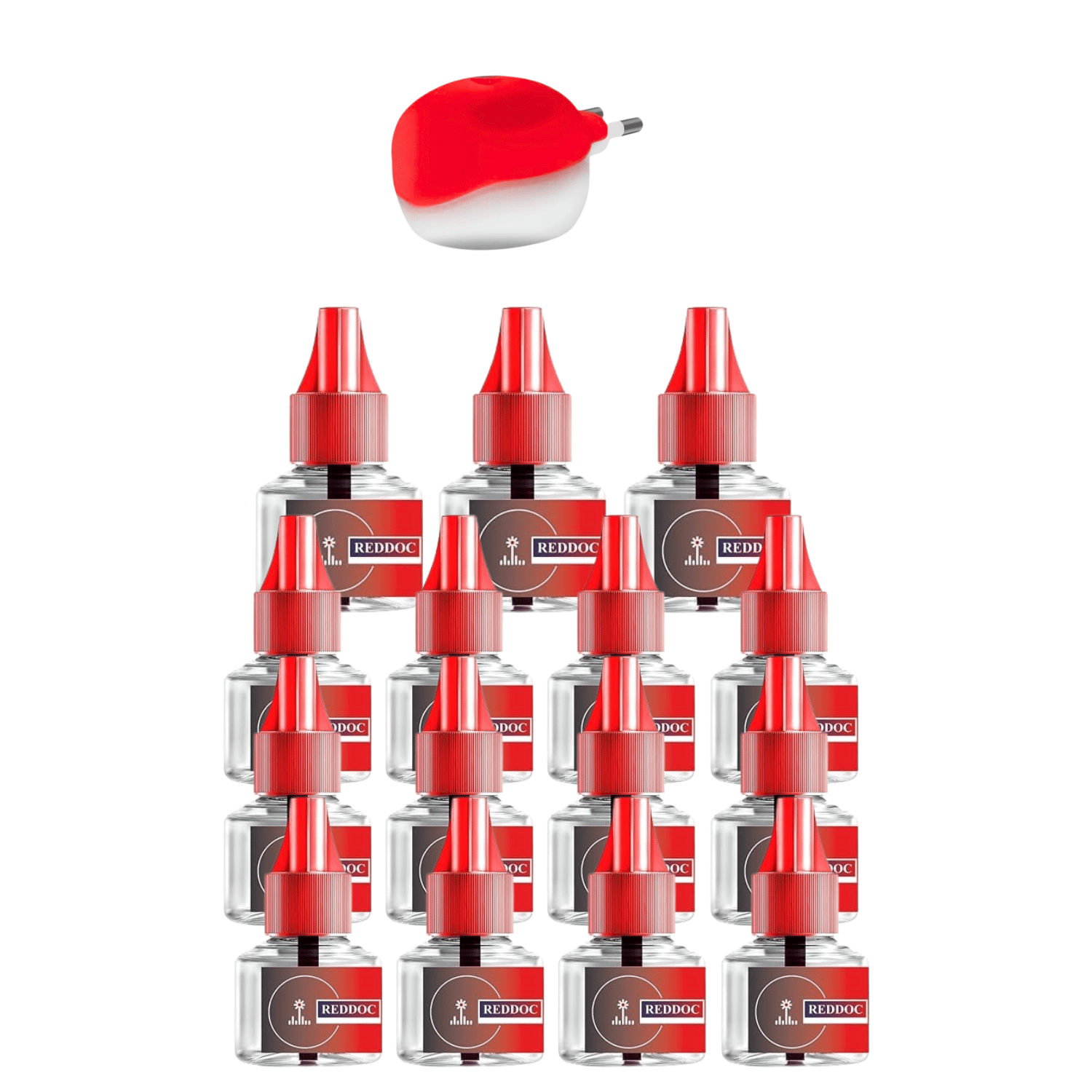 REDDOC Herbal Mosquito Repellent Refill –Natural Protection Against Dengue & Mosquitoes | Mosquito Repellent & Killer RED (PACK OF 15)+M     			REDDOC Herbal Mosquito Repellent Refill –Natural Protection Against Dengue & Mosquitoes | Mosquito Repellent & Killer RED (PACK OF 15)+M