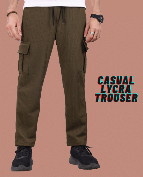     			REKHOLA Regular Men's Formal Trouser - Dark Green ( Pack of 1 )