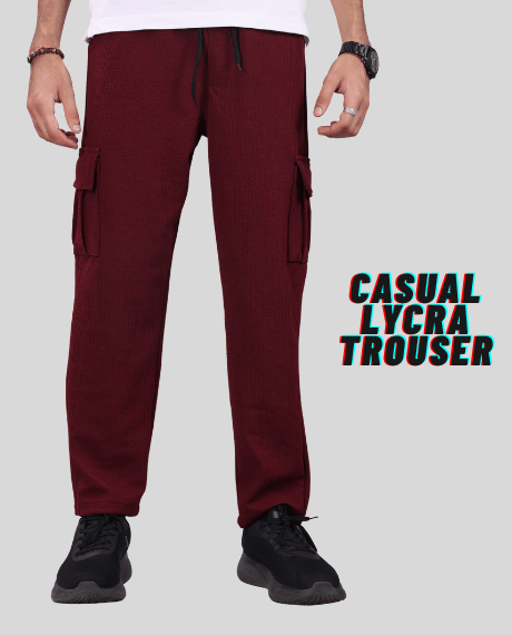     			REKHOLA Regular Men's Formal Trouser - Maroon ( Pack of 1 )