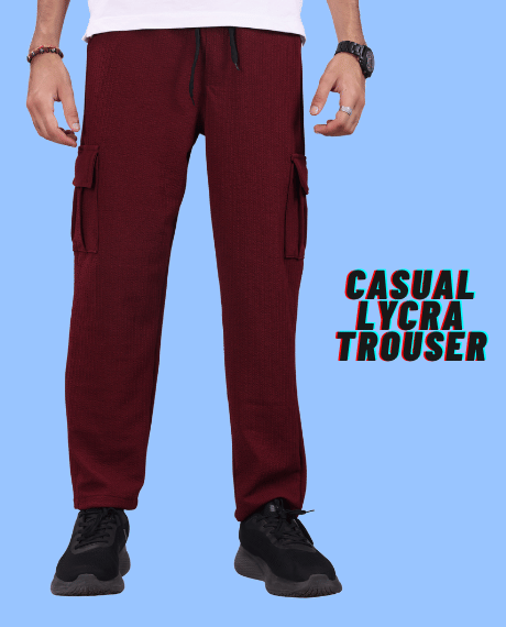     			REKHOLA Regular Men's Formal Trouser - Maroon ( Pack of 1 )
