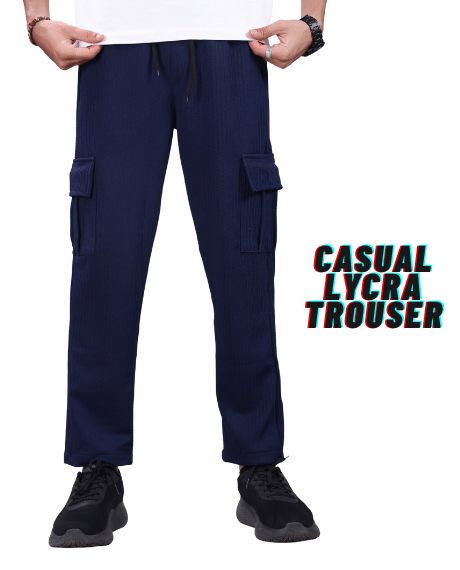     			REKHOLA Regular Men's Formal Trouser - Blue ( Pack of 1 )