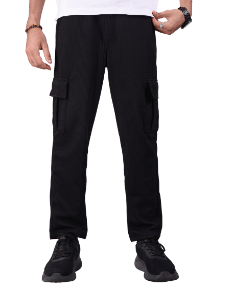     			REKHOLA Regular Men's Formal Trouser - Black ( Pack of 1 )