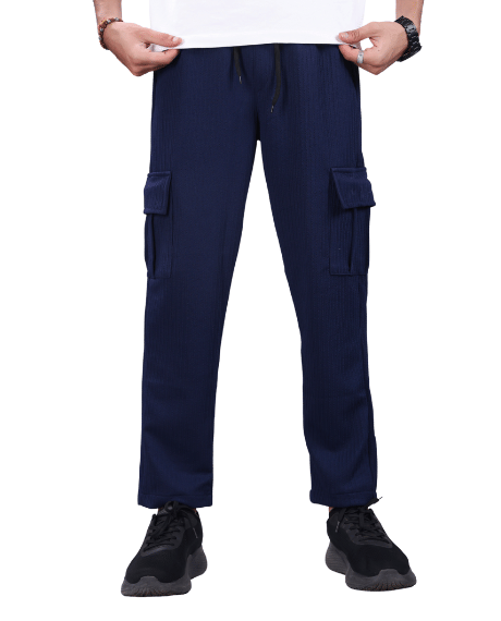     			REKHOLA Regular Men's Formal Trouser - Blue ( Pack of 1 )