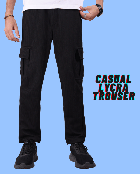     			REKHOLA Regular Men's Formal Trouser - Black ( Pack of 1 )