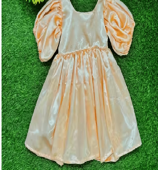STYLEART E-COMMERCE PVT LTD Nylon Frock For Baby Girls ( Pack of 1 , Peach )     			STYLEART E-COMMERCE PVT LTD Nylon Frock For Baby Girls ( Pack of 1 , Peach )