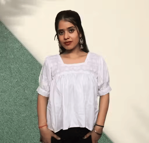 STYLEART E-COMMERCE PVT LTD Women's Cotton Regular Top ( White ) STYLEART E-COMMERCE PVT LTD Women's Cotton Regular Top ( White )