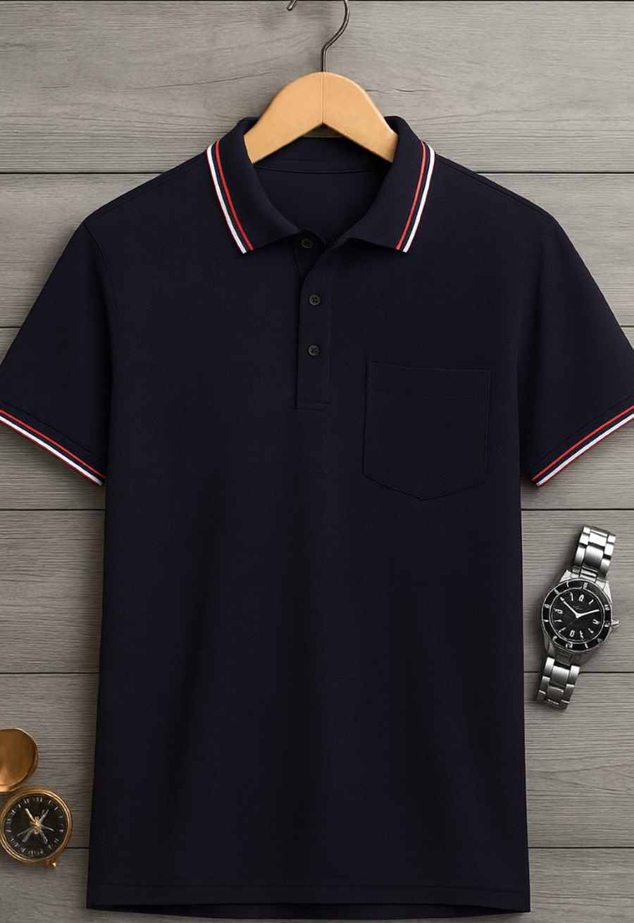 Scuba Blue Cotton Regular Fit Men's Sports Polo T-Shirt ( Pack of 1 ) Scuba Blue Cotton Regular Fit Men's Sports Polo T-Shirt ( Pack of 1 )