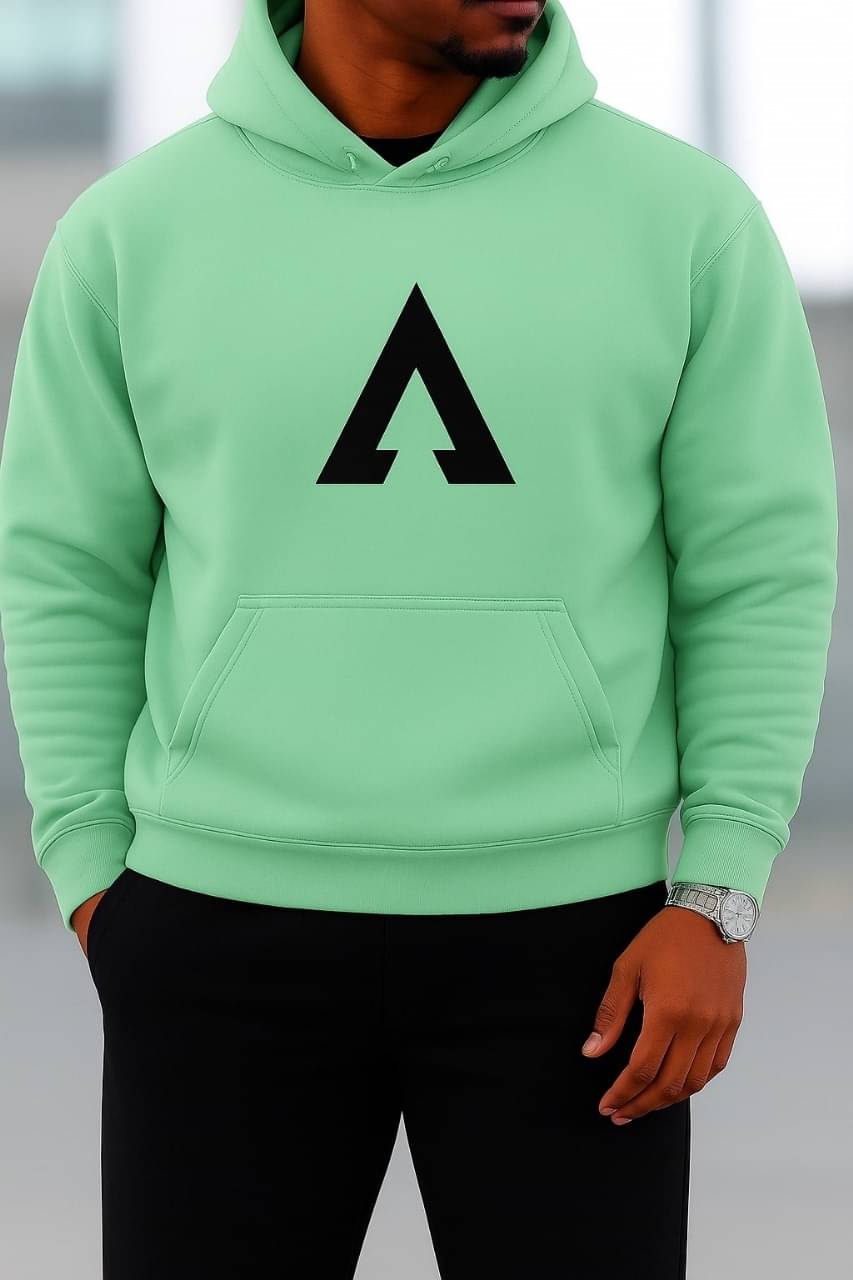 Scuba Fleece Hooded Men's Sweatshirt - Sea Green ( Pack of 1 ) Scuba Fleece Hooded Men's Sweatshirt - Sea Green ( Pack of 1 )