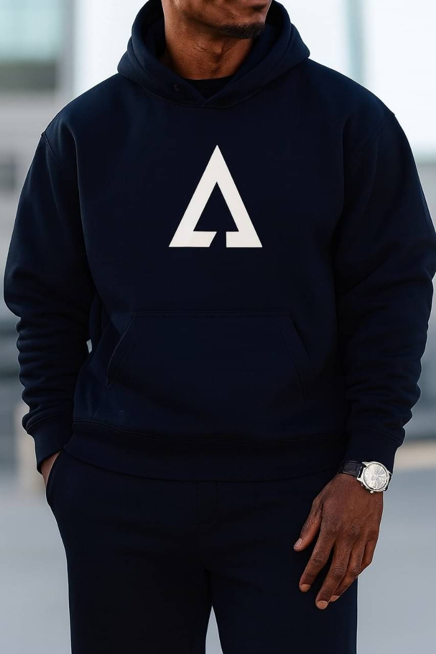Scuba Fleece Hooded Men's Sweatshirt - Navy ( Pack of 1 ) Scuba Fleece Hooded Men's Sweatshirt - Navy ( Pack of 1 )