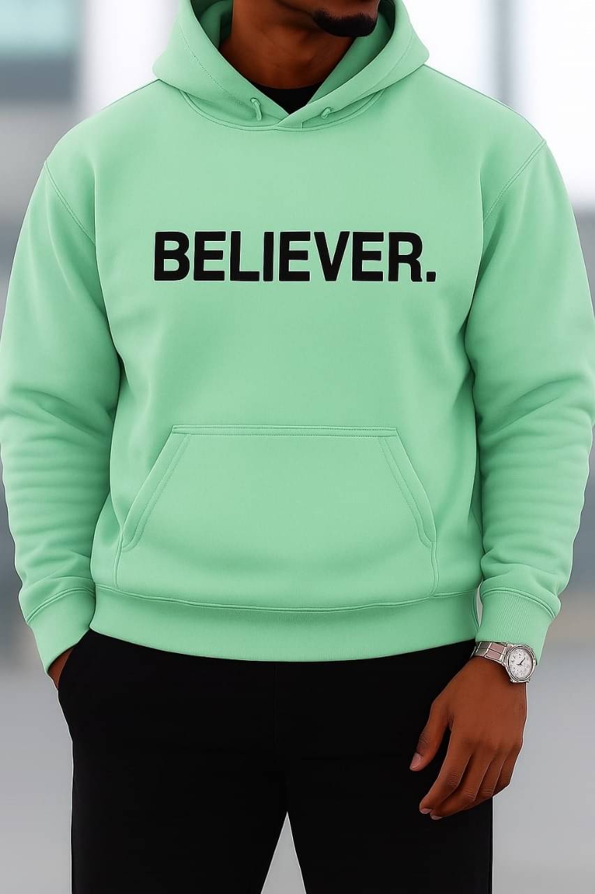 Scuba Fleece Hooded Men's Sweatshirt - Sea Green ( Pack of 1 ) Scuba Fleece Hooded Men's Sweatshirt - Sea Green ( Pack of 1 )