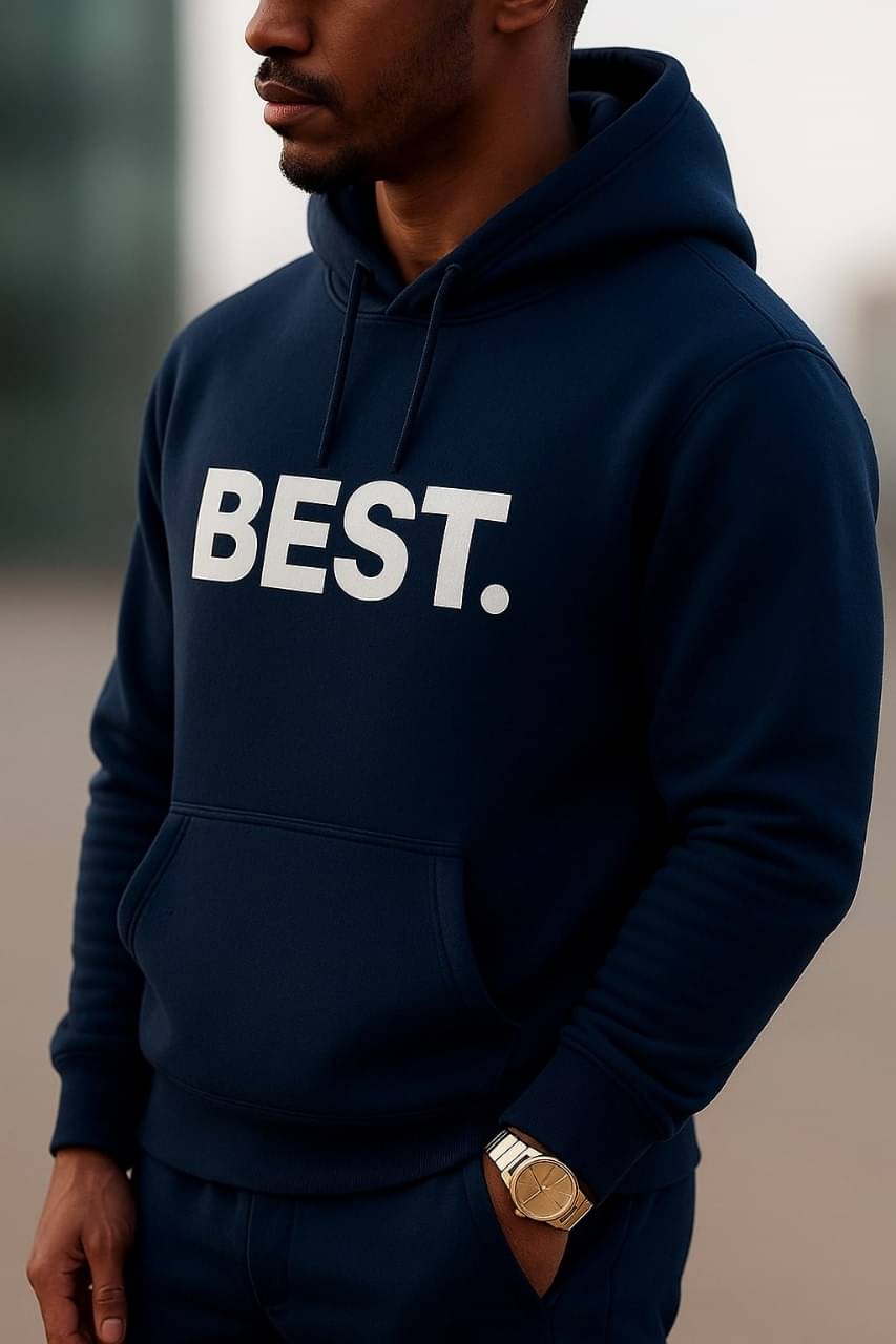 Scuba Fleece Hooded Men's Sweatshirt - Navy ( Pack of 1 ) Scuba Fleece Hooded Men's Sweatshirt - Navy ( Pack of 1 )