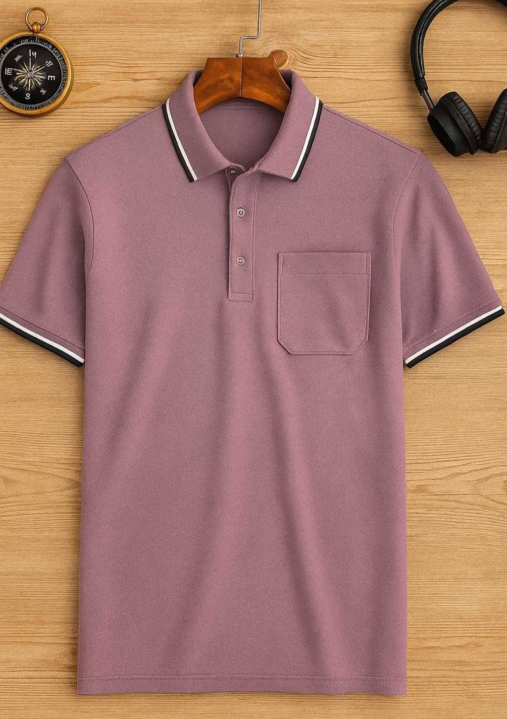 Scuba Pink Cotton Regular Fit Men's Sports Polo T-Shirt ( Pack of 1 ) Scuba Pink Cotton Regular Fit Men's Sports Polo T-Shirt ( Pack of 1 )