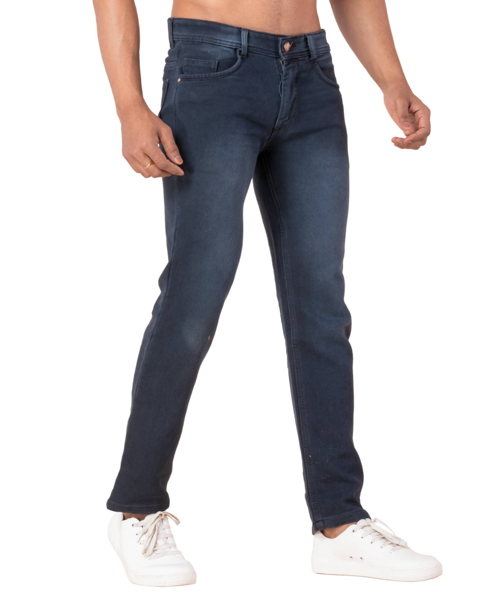     			Sindon Regular Fit Faded Men's Jeans - Dark Grey ( Pack of 1 )