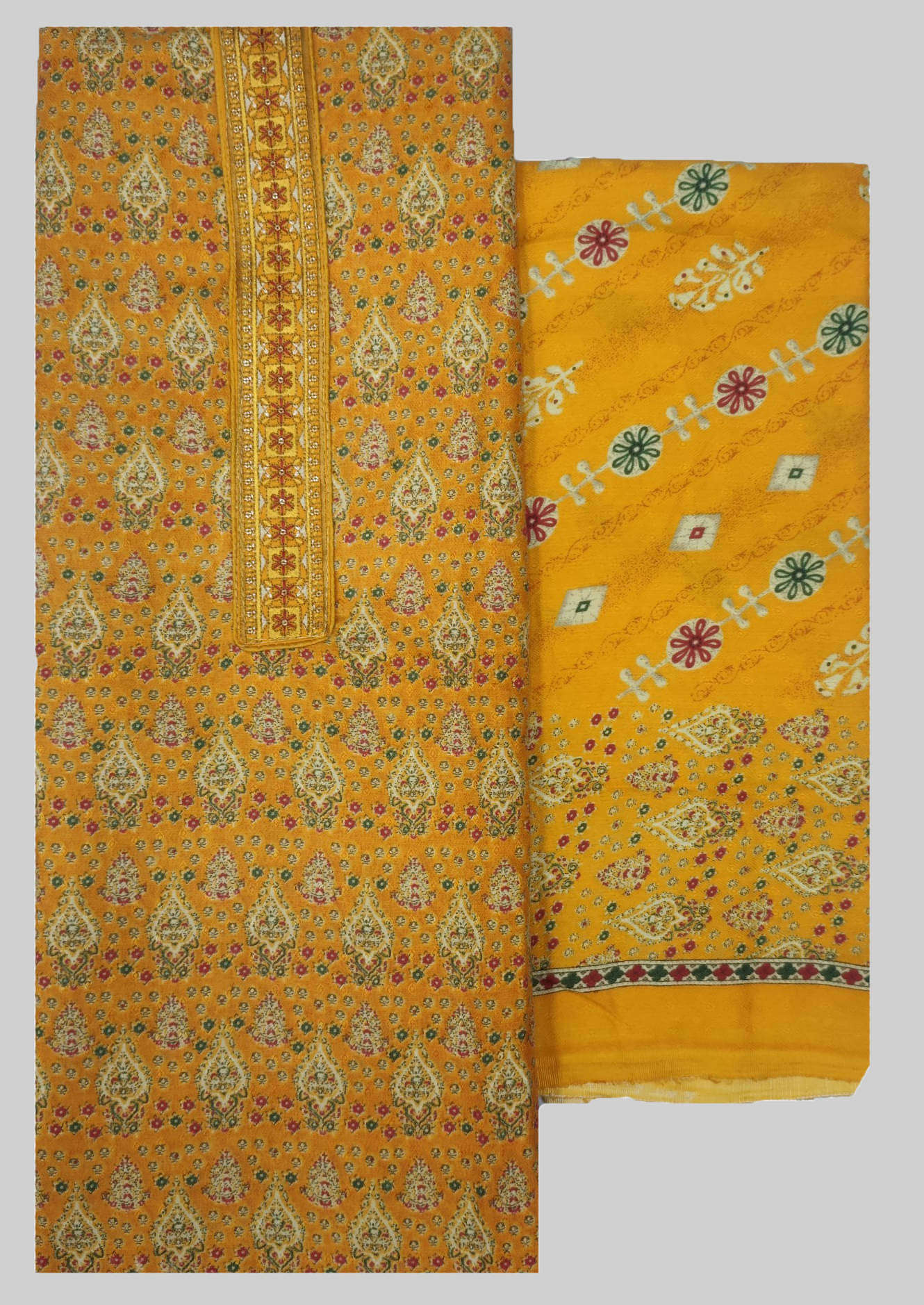 Soul Essence Women Woollen Unstitched Dress Material ( Yellow ) Soul Essence Women Woollen Unstitched Dress Material ( Yellow )