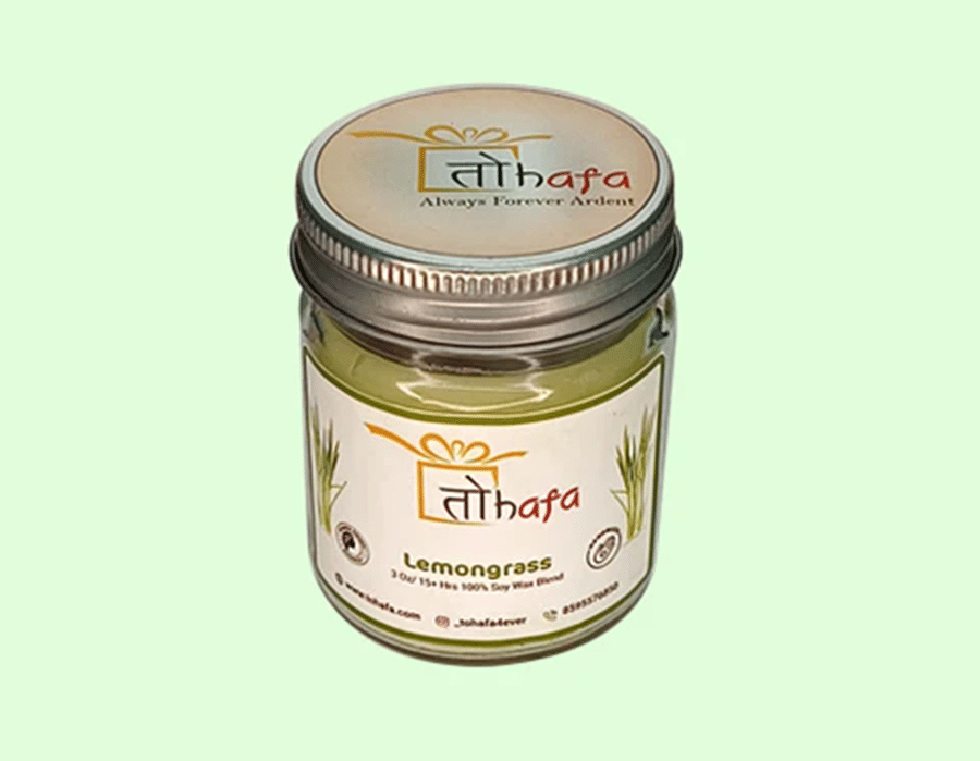     			TOHAFA Green Wax Tart 5 cm ( Pack of 1 )