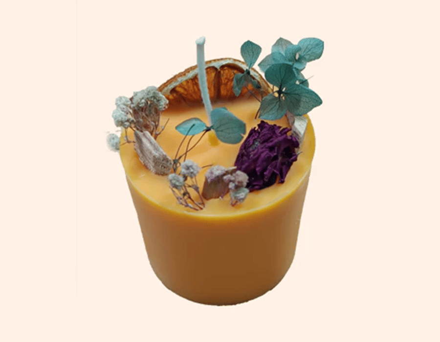     			TOHAFA Multicolour Wax Tart 6 cm ( Pack of 1 )