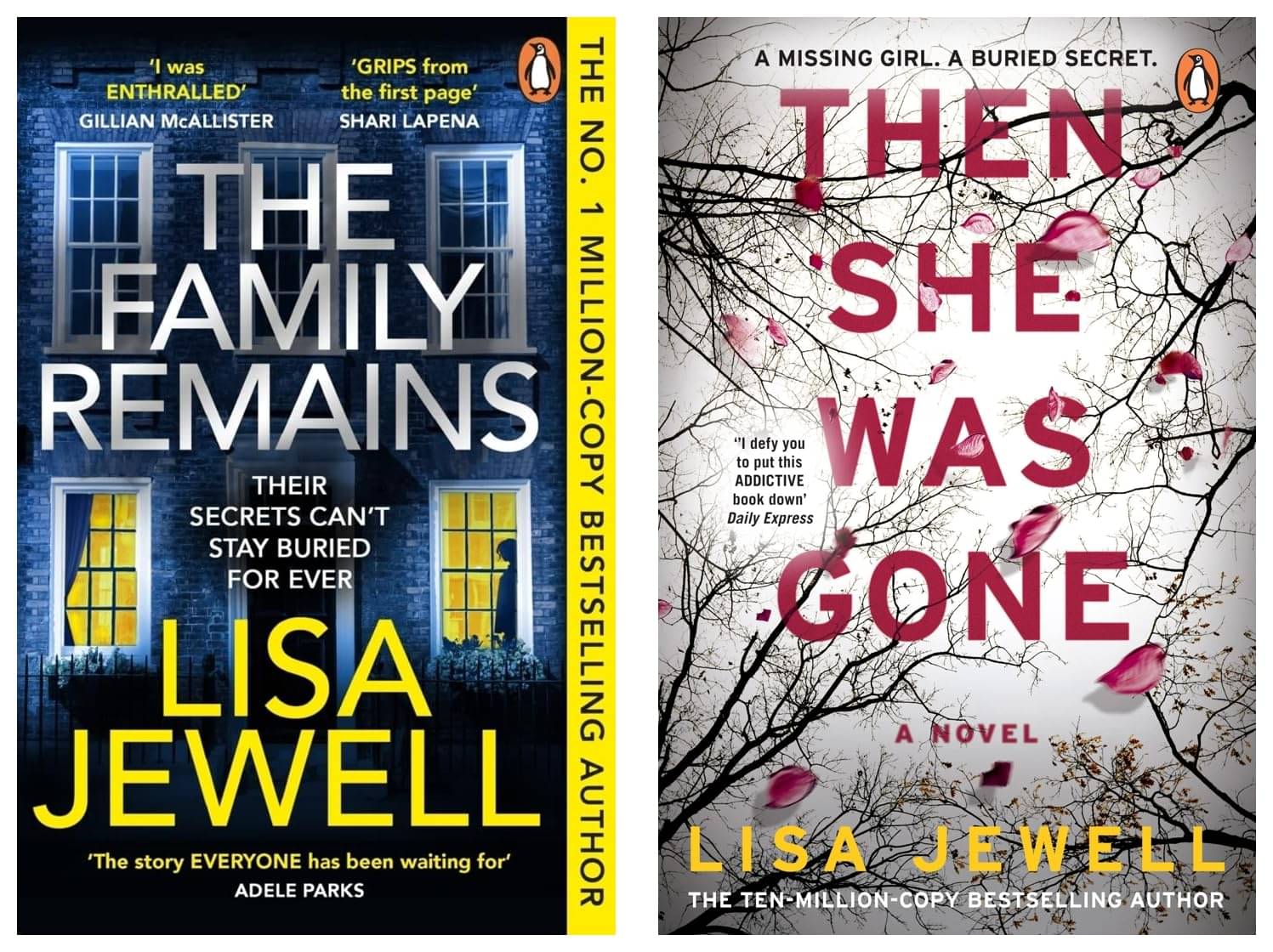     			The Family Remains & Then She Was Gone