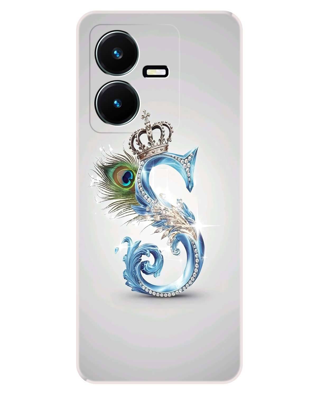 VK COVERS Blue Printed Back Cover Silicon Compatible For Vivo Y22 ( Pack of 1 ) VK COVERS Blue Printed Back Cover Silicon Compatible For Vivo Y22 ( Pack of 1 )