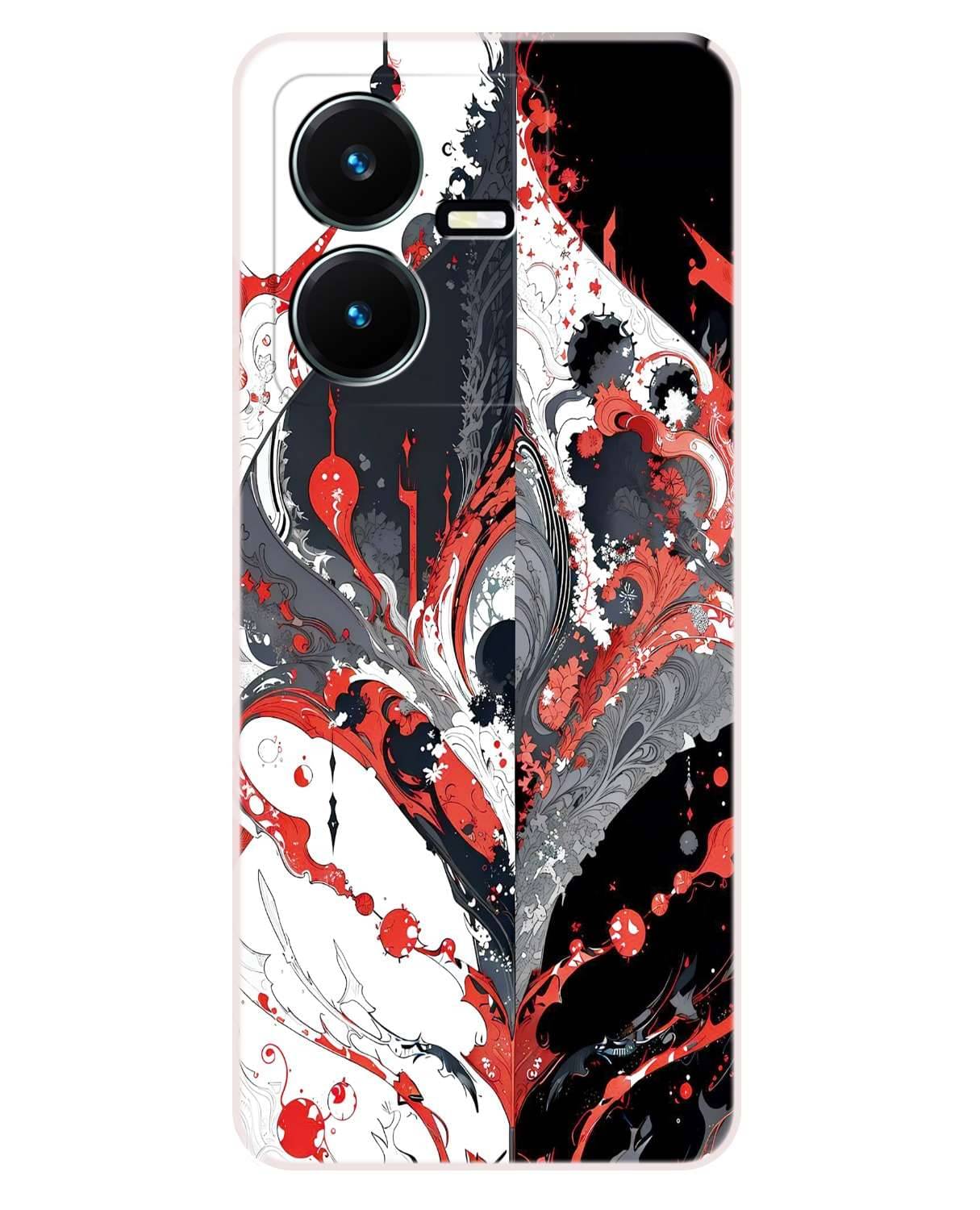 VK COVERS Gold Printed Back Cover Silicon Compatible For Vivo Y22 ( Pack of 1 ) VK COVERS Gold Printed Back Cover Silicon Compatible For Vivo Y22 ( Pack of 1 )