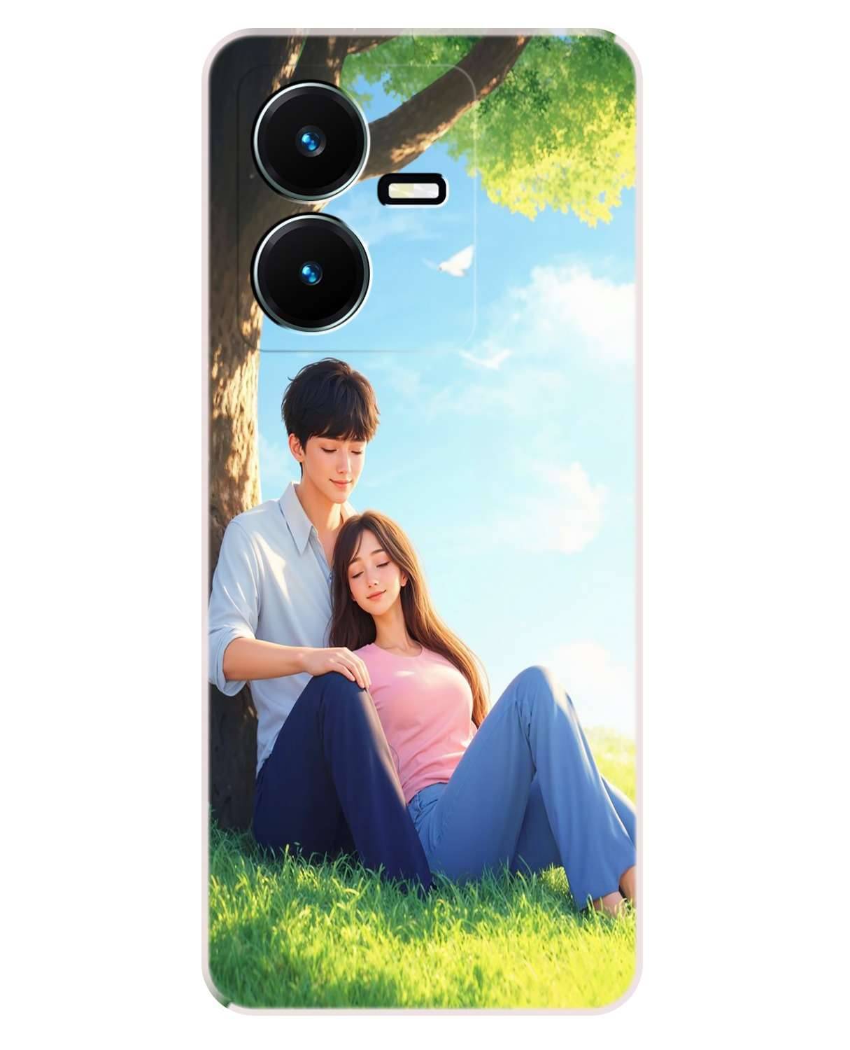 VK COVERS Green Printed Back Cover Silicon Compatible For Vivo Y22 ( Pack of 1 ) VK COVERS Green Printed Back Cover Silicon Compatible For Vivo Y22 ( Pack of 1 )