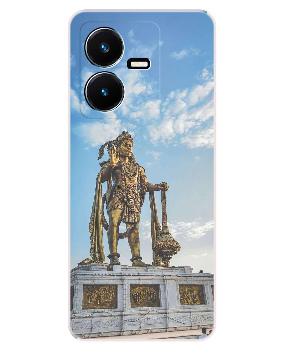 VK COVERS White Printed Back Cover Silicon Compatible For Vivo Y22 ( Pack of 1 ) VK COVERS White Printed Back Cover Silicon Compatible For Vivo Y22 ( Pack of 1 )