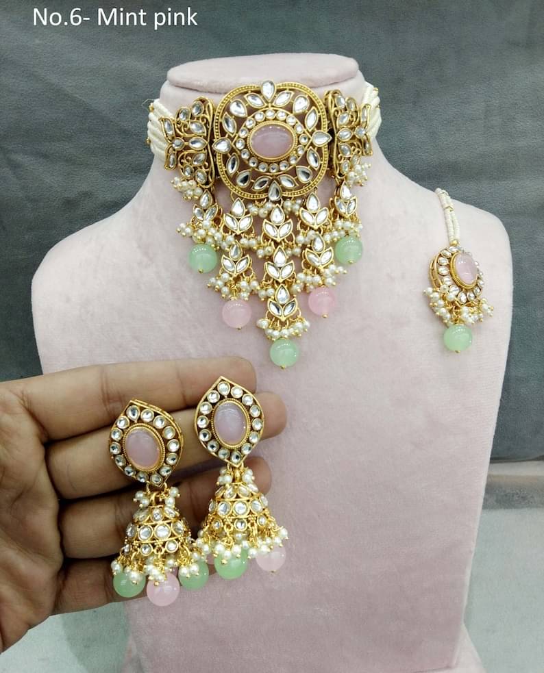     			jinnis Multicolor Alloy Necklace Set ( Pack of 1 )