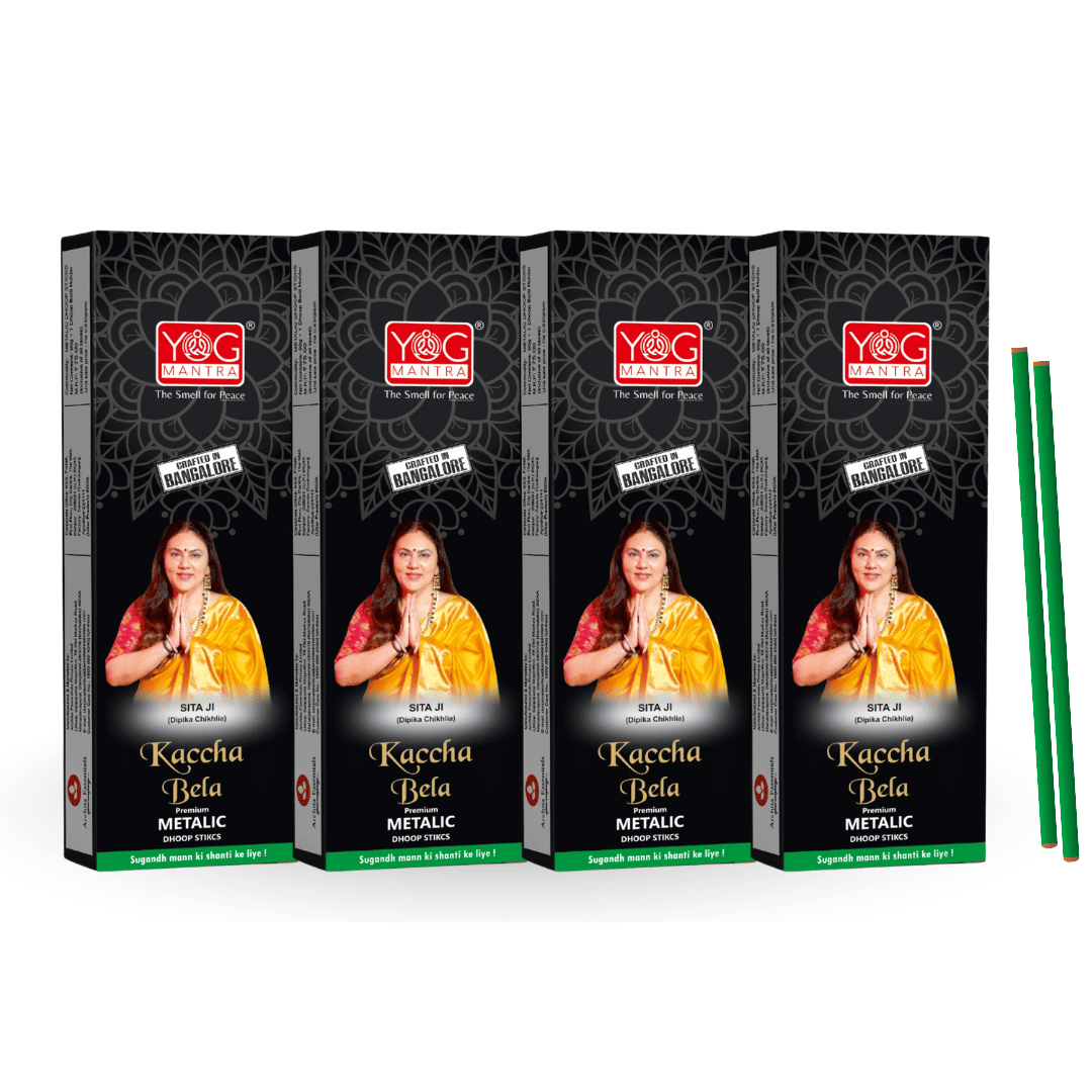     			yogmantra Dhoop Jasmine 90 gm ( Pack of 4 )