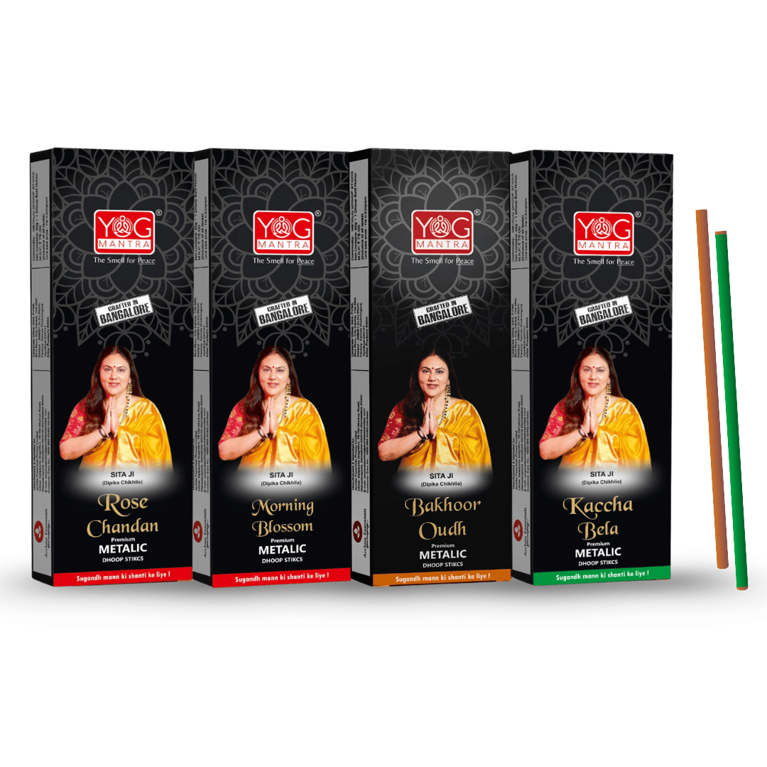     			yogmantra Dhoop Mixed Fragrances 90 gm ( Pack of 4 )