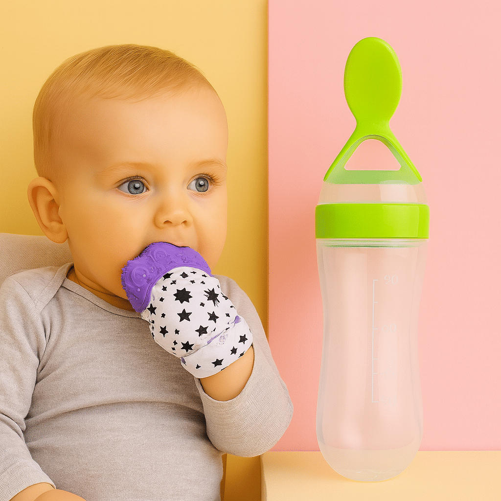     			BBYARAJ Silicone Teether ( 2 pcs )