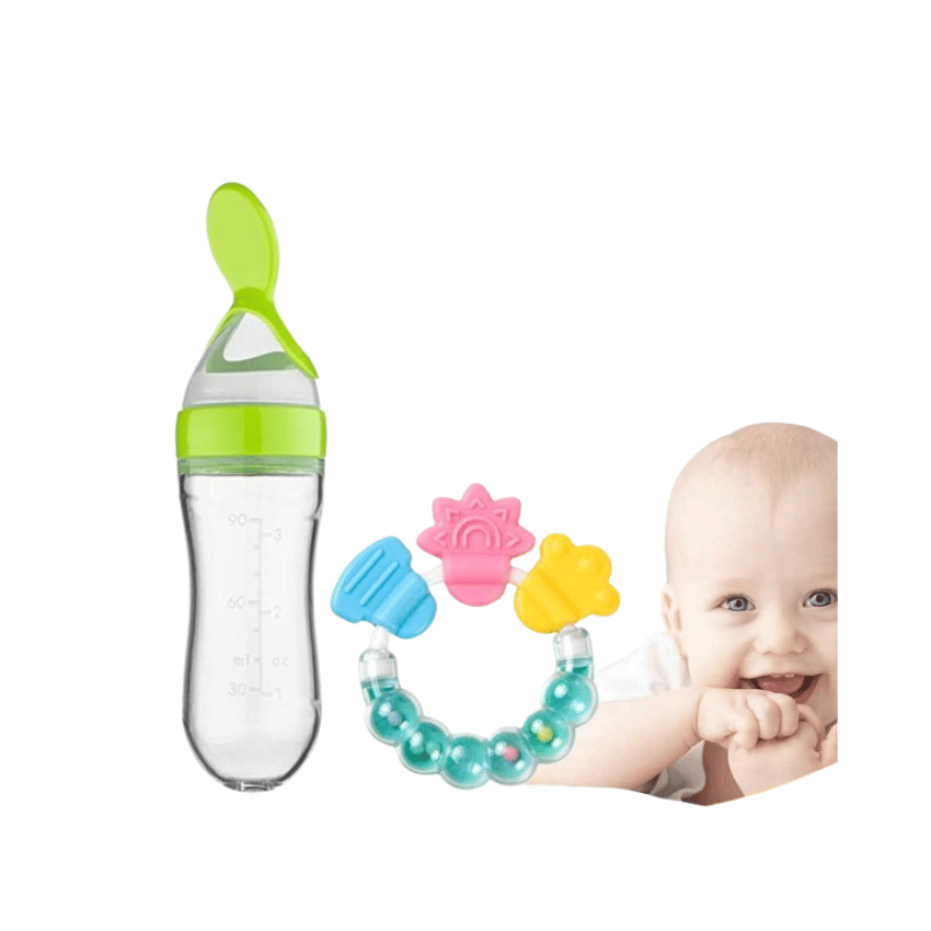     			BBYARAJ Silicone Teether ( 2 pcs )