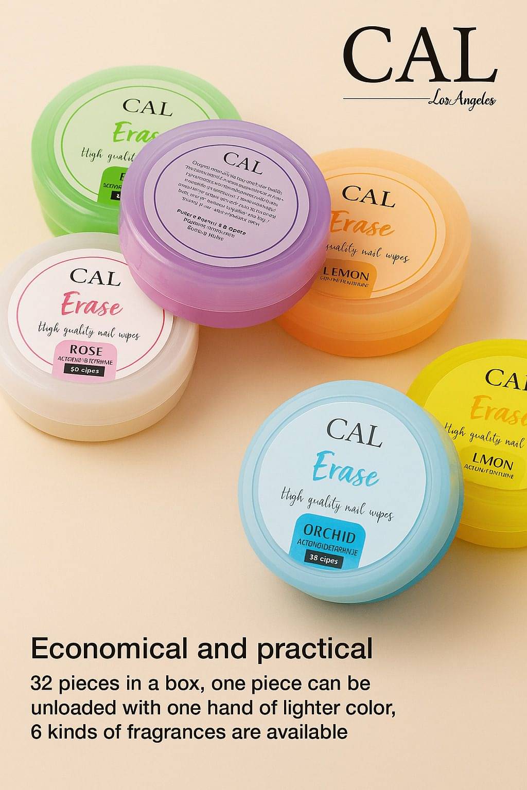     			C.A.L. Nail Paint Remover Pads 10 mL