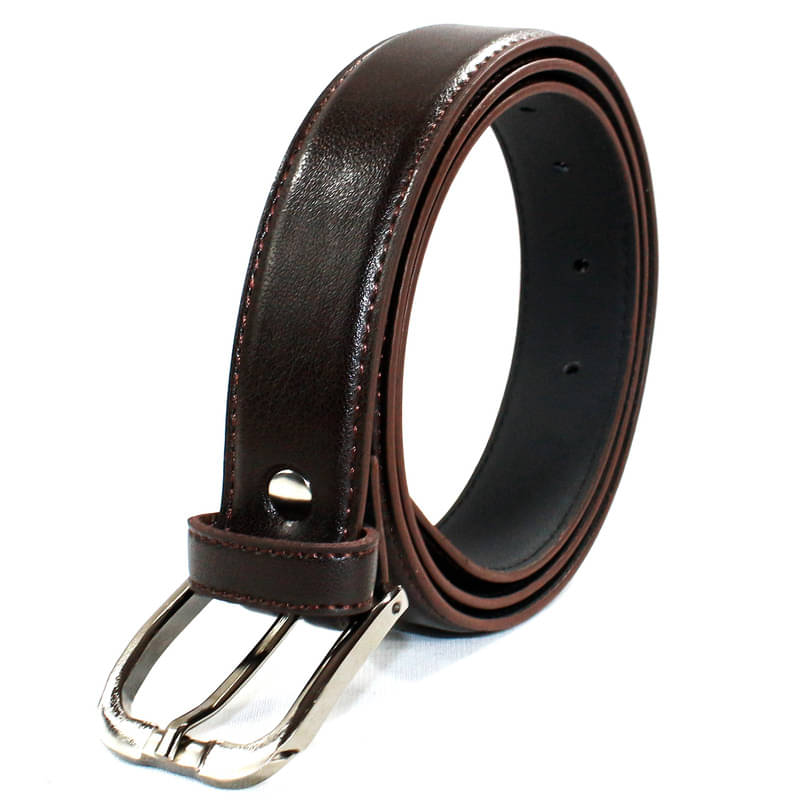     			CIMONI - Brown Faux Leather Men's Casual Belt ( Pack of 1 )
