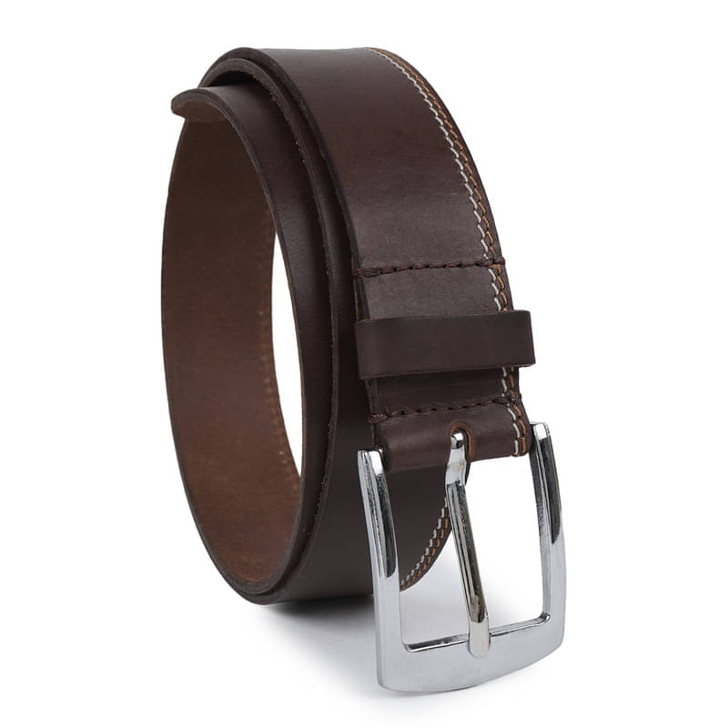 CIMONI - Brown Leather Men's Formal Belt ( Pack of 1 ) CIMONI - Brown Leather Men's Formal Belt ( Pack of 1 )