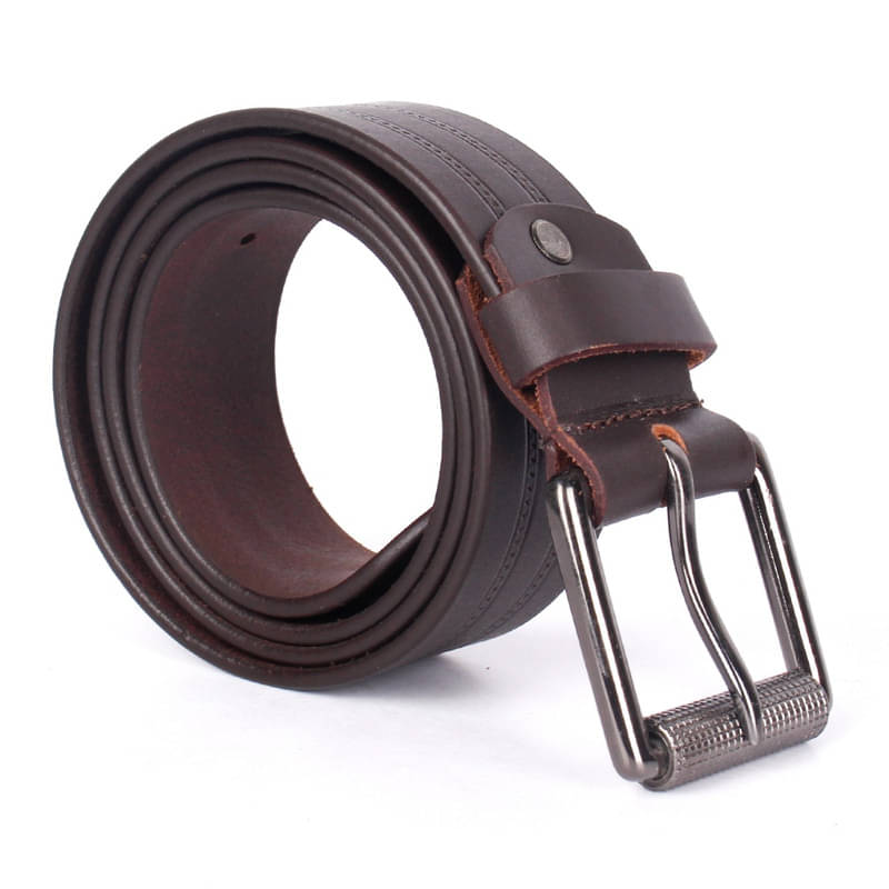 CIMONI - Brown Leather Men's Formal Belt ( Pack of 1 ) CIMONI - Brown Leather Men's Formal Belt ( Pack of 1 )