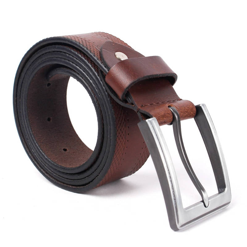 CIMONI - Brown Leather Men's Formal Belt ( Pack of 1 ) CIMONI - Brown Leather Men's Formal Belt ( Pack of 1 )