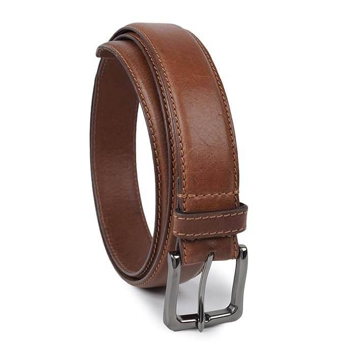 CIMONI - Tan Leather Men's Formal Belt ( Pack of 1 )     			CIMONI - Tan Leather Men's Formal Belt ( Pack of 1 )