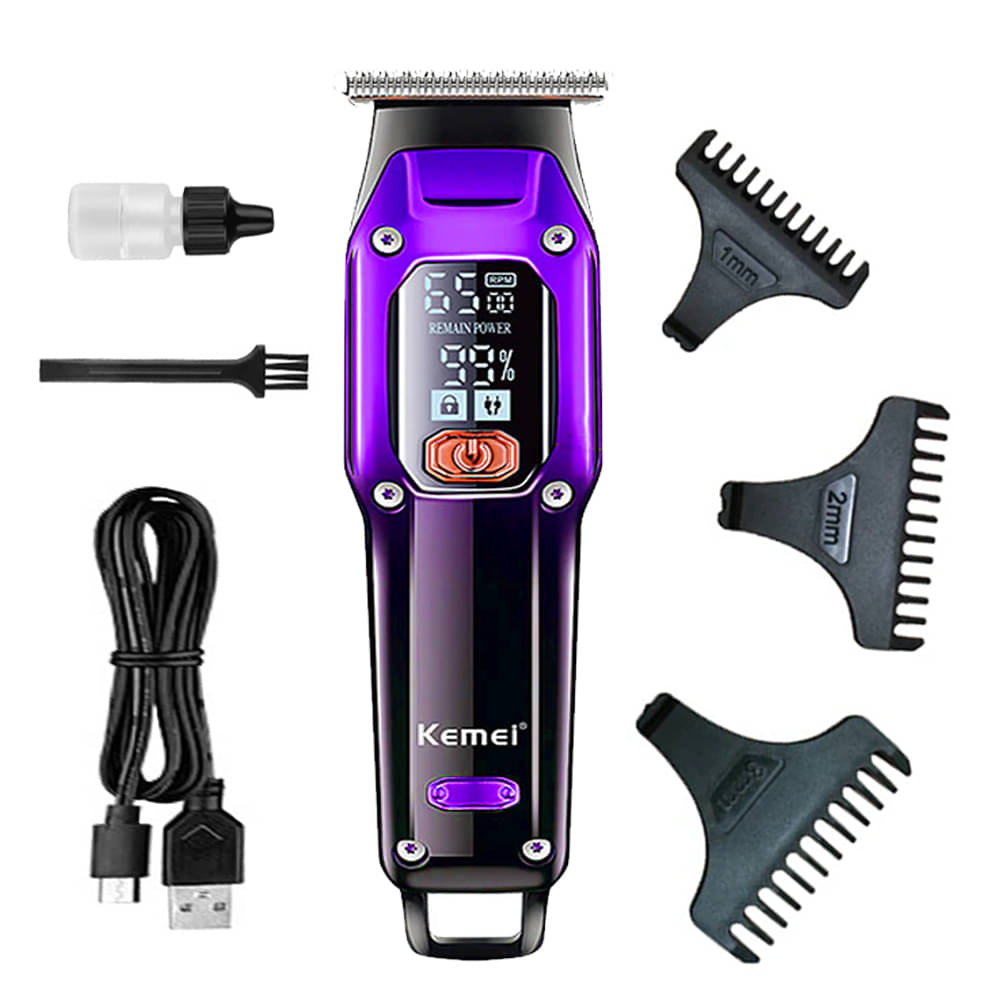     			CRS TRIMMER FOR MEN Blue Cordless Clipper With 60 minutes Runtime