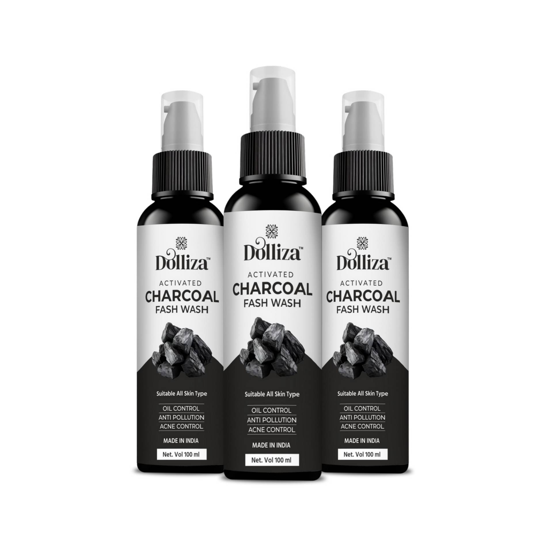 DOLLIZA - Anti-Pollution Face Wash For All Skin Type ( Pack of 3 ) DOLLIZA - Anti-Pollution Face Wash For All Skin Type ( Pack of 3 )
